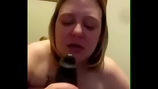 horny adult milf sucking bbc homemade